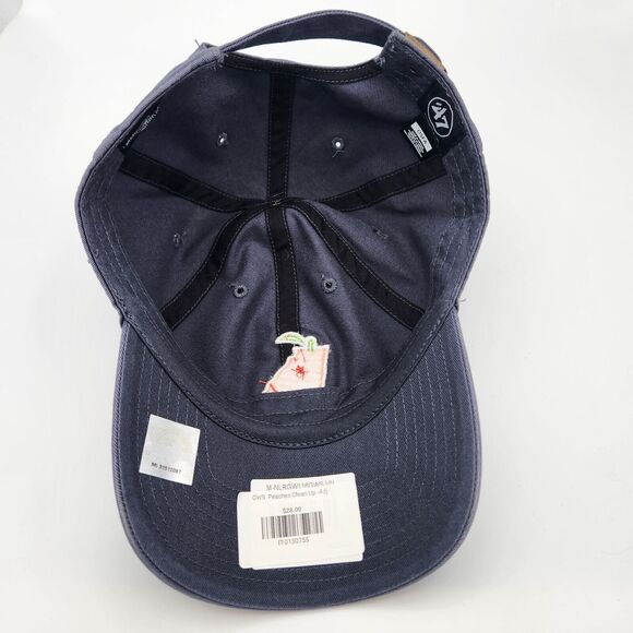 Gwinnett Stripers '47 Clean Up Navy Georgia Peaches Hat Cap Braves MLB NEW NWT - Picture 2 of 10